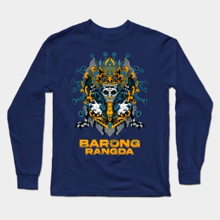 Barong x Rangda (Indonesian Culture Art) Long Sleeve T-Shirt